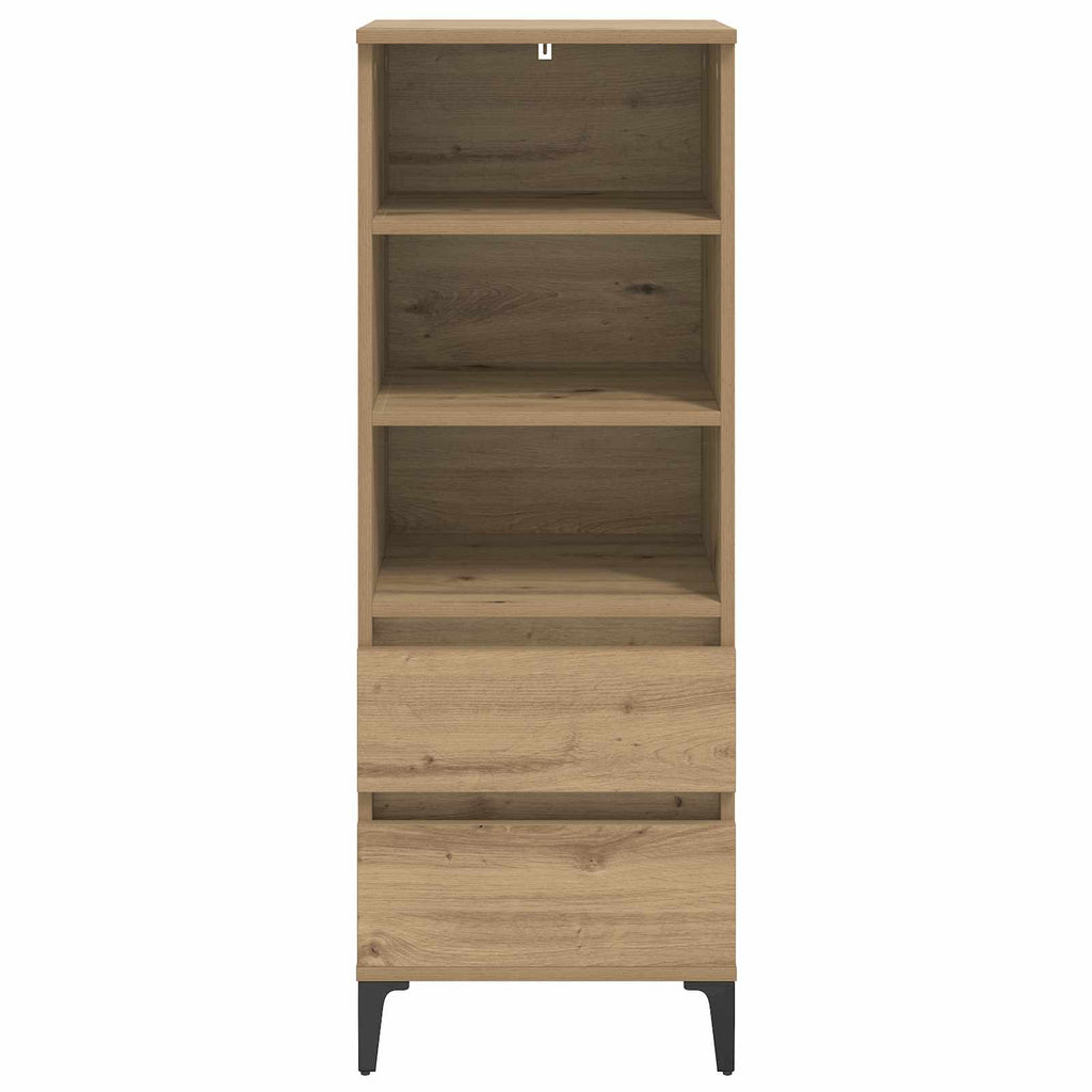 Highboard Artisan-Eiche 40 x 36 x 110 cm Holzwerkstoff