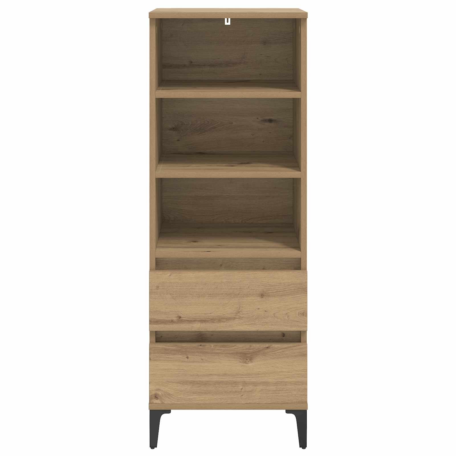 Highboard Artisan-Eiche 40 x 36 x 110 cm Holzwerkstoff