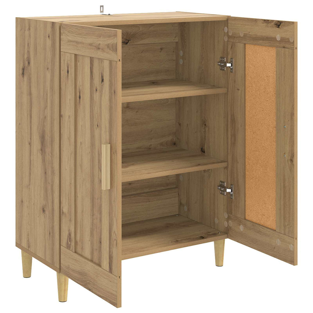 Sideboard Artisan-Eiche 69,5 x 34 x 90 cm Holzwerkstoff