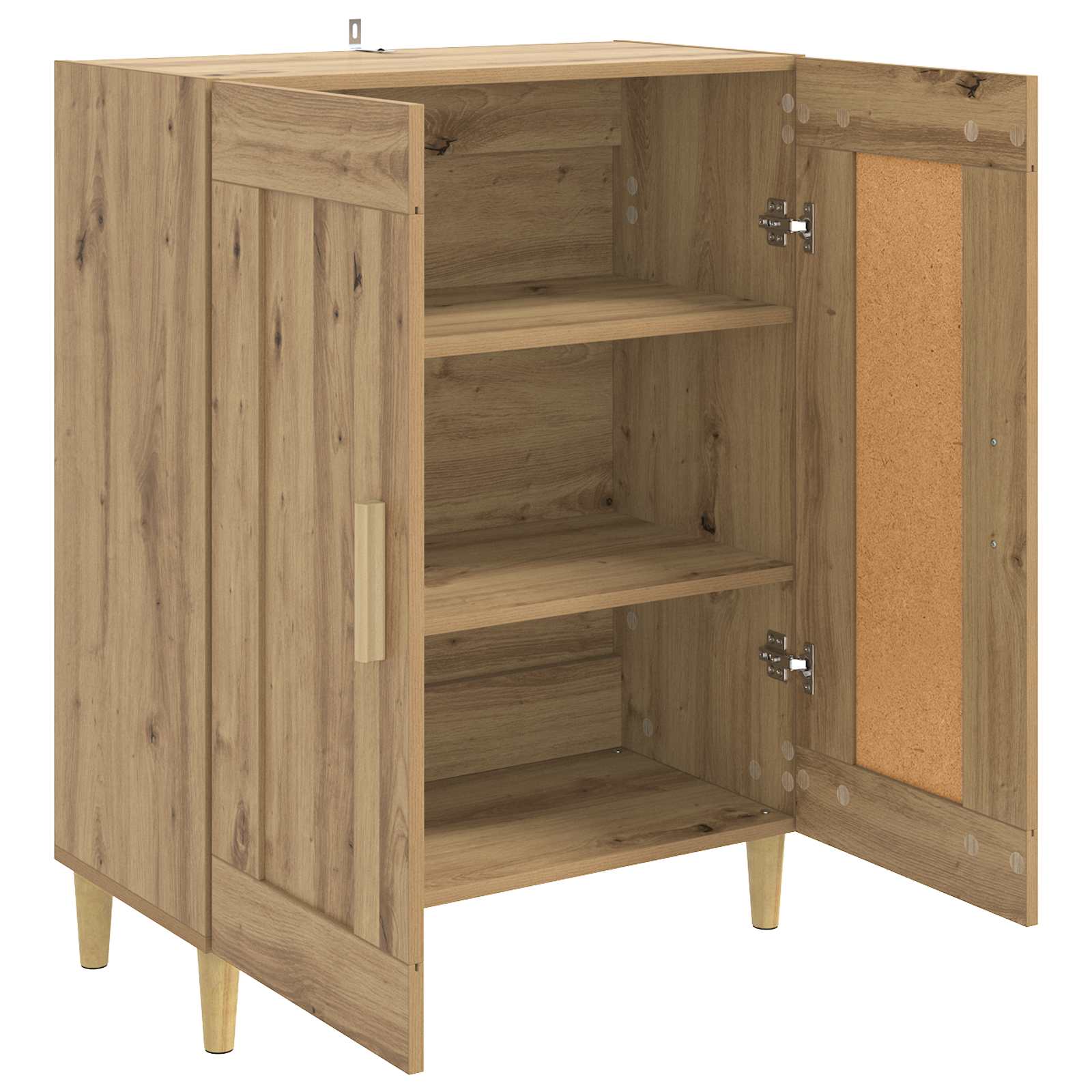Sideboard Artisan-Eiche 69,5 x 34 x 90 cm Holzwerkstoff