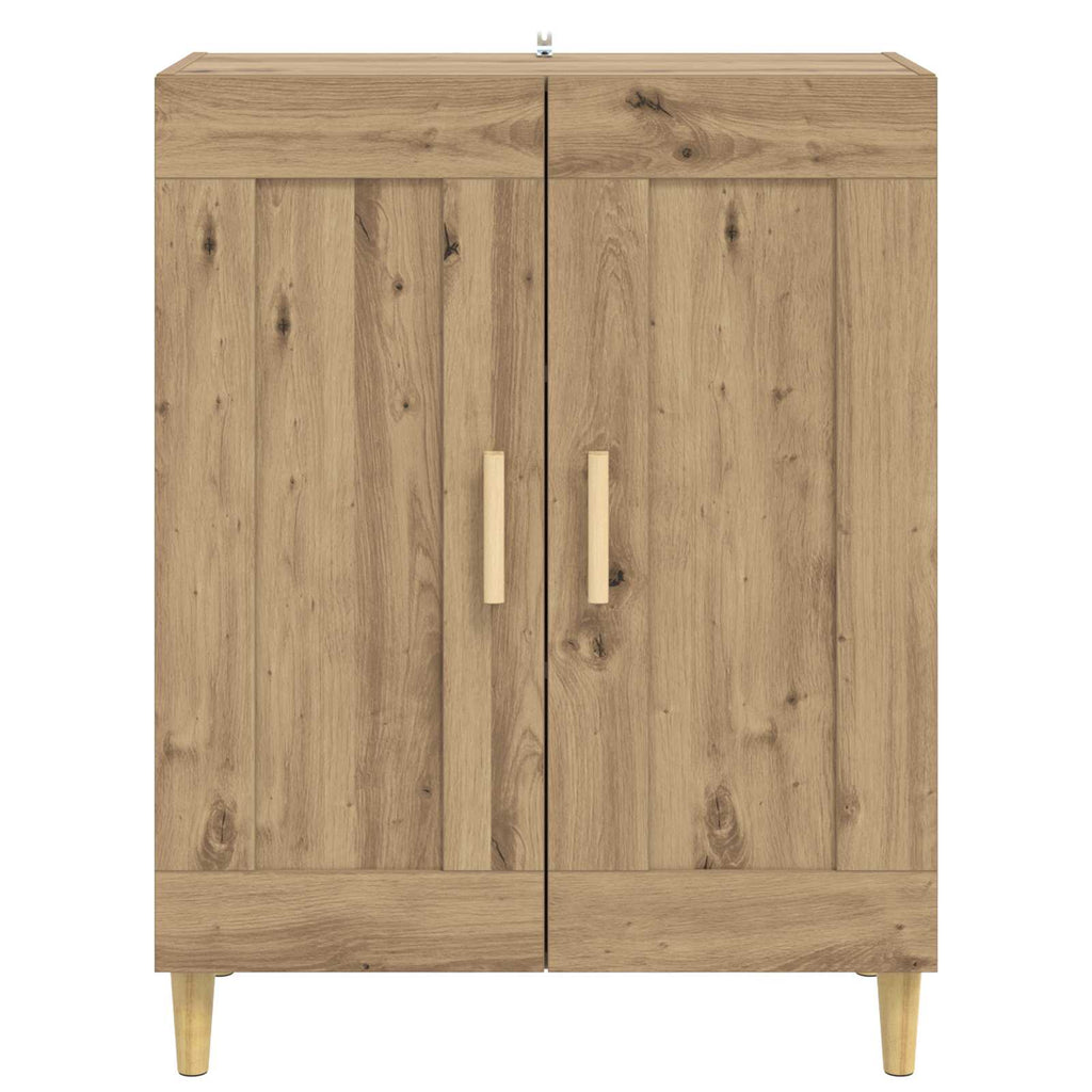 Sideboard Artisan-Eiche 69,5 x 34 x 90 cm Holzwerkstoff