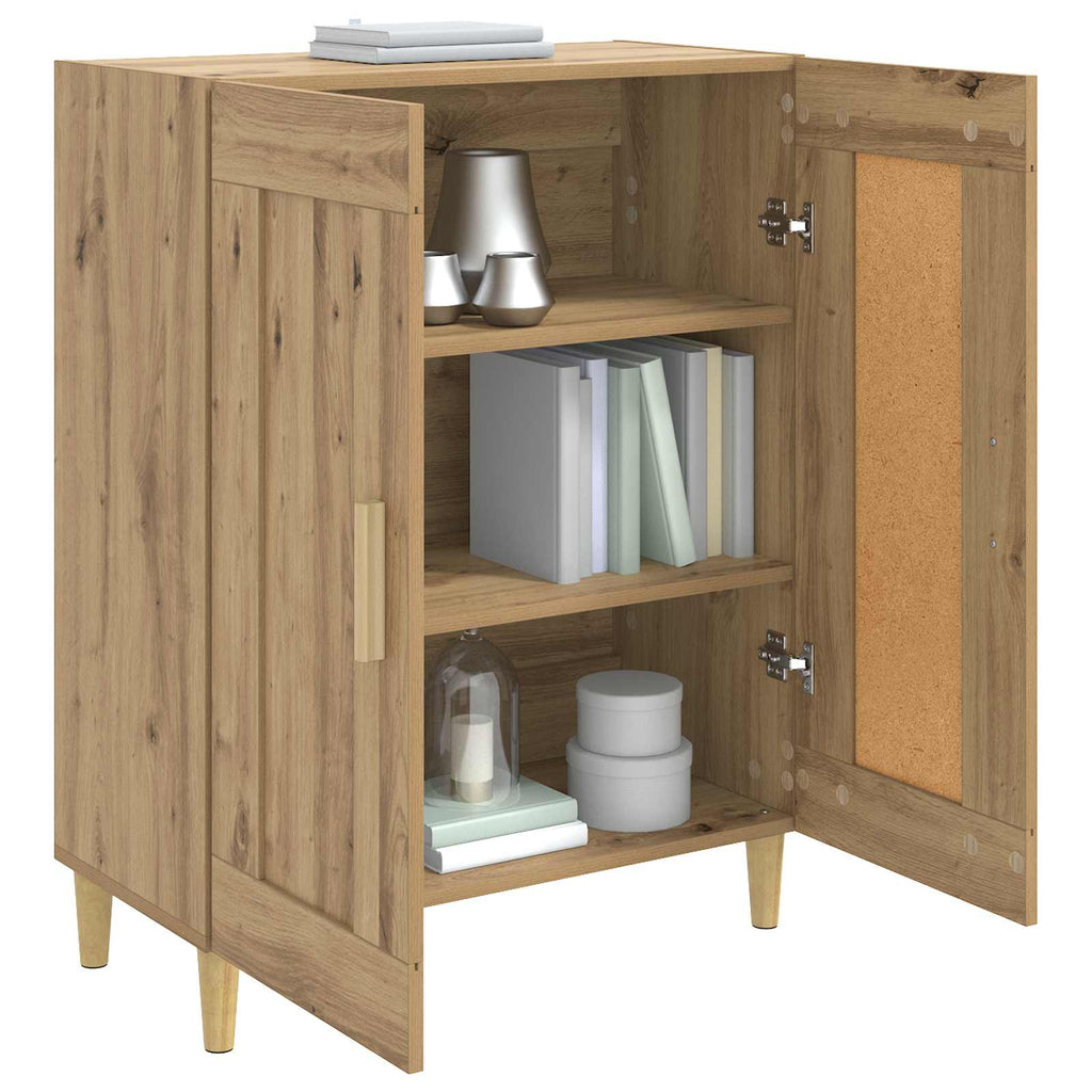 Sideboard Artisan-Eiche 69,5 x 34 x 90 cm Holzwerkstoff