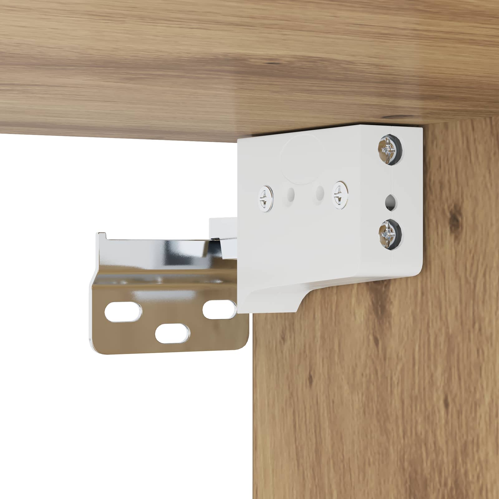Wandschrank Wandhalterung Artisan-Eiche 69,5 x 34 x 90 cm