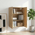 Wandschrank Wandhalterung Artisan-Eiche 69,5 x 34 x 90 cm