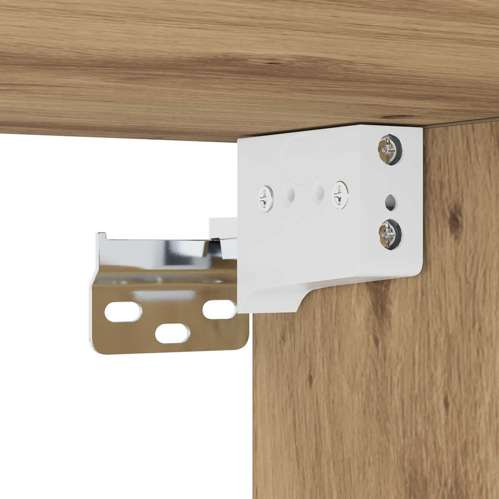 Wandschrank Artisan-Eiche 34,5 x 34 x 90 cm Holzwerkstoff