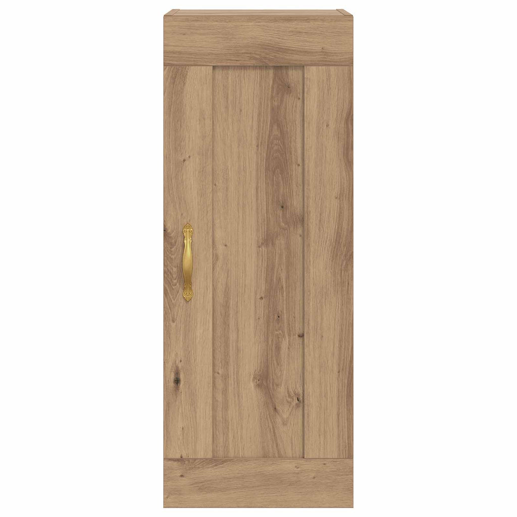 Wandschrank Artisan-Eiche 34,5 x 34 x 90 cm Holzwerkstoff