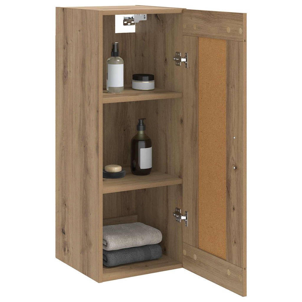 Wandschrank Artisan-Eiche 34,5 x 34 x 90 cm Holzwerkstoff