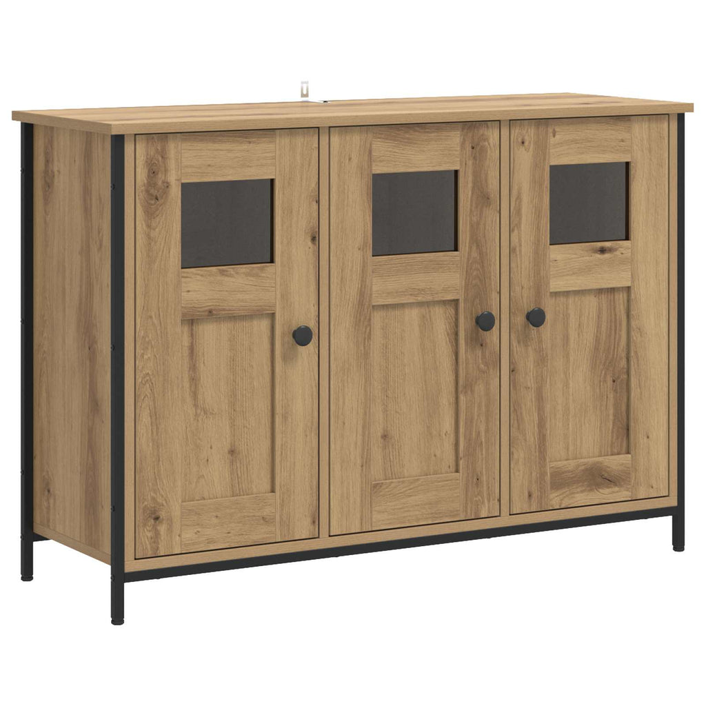 Sideboard Artisan-Eiche 100 x 35 x 70 cm Holzwerkstoff
