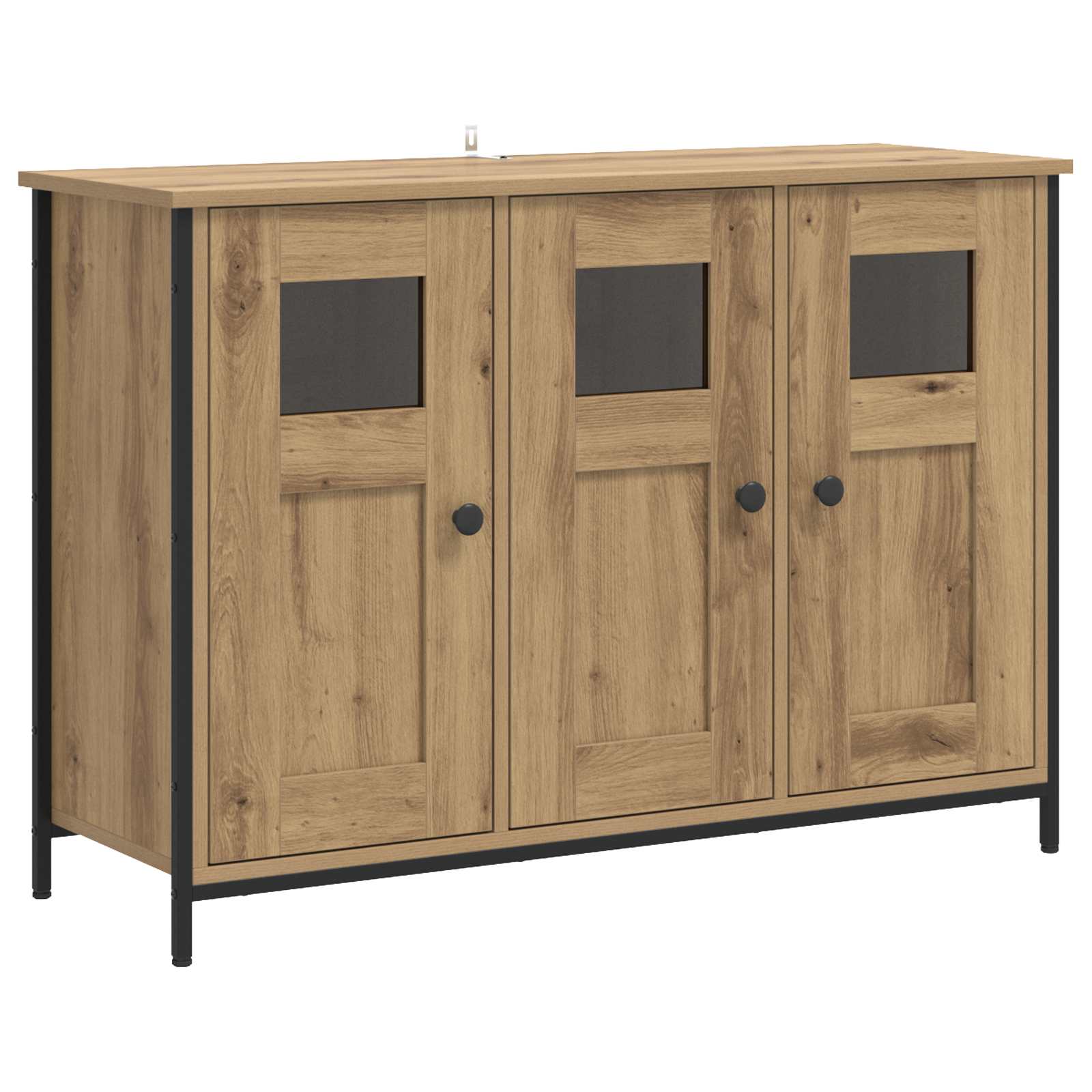Sideboard Artisan-Eiche 100 x 35 x 70 cm Holzwerkstoff