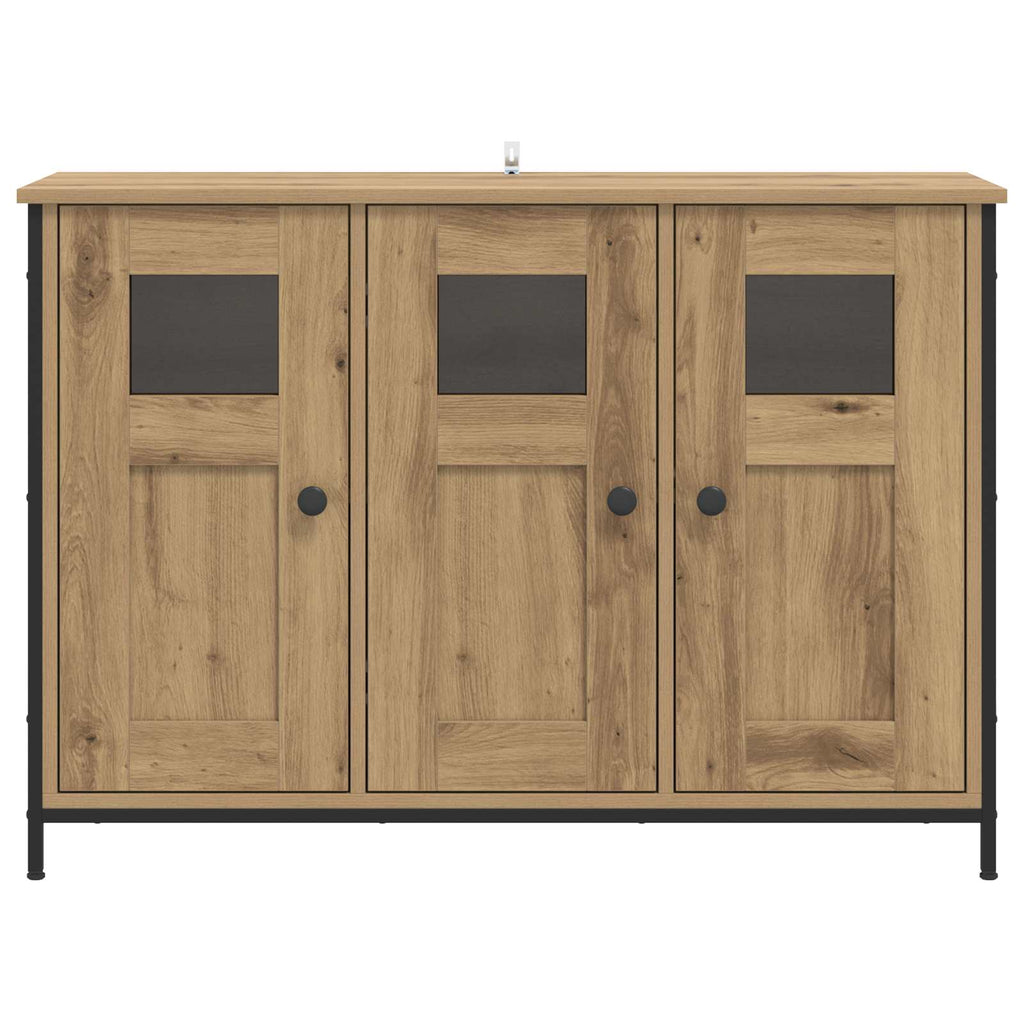 Sideboard Artisan-Eiche 100 x 35 x 70 cm Holzwerkstoff