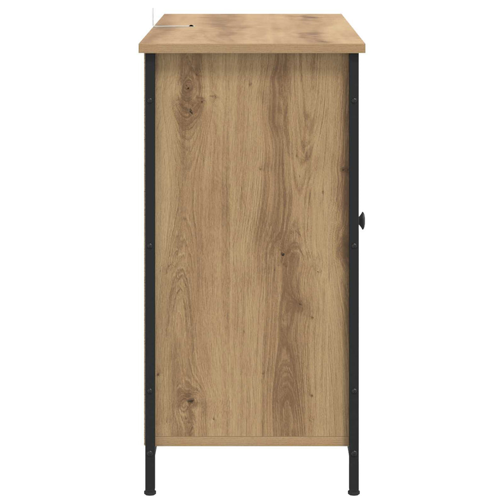 Sideboard Artisan-Eiche 100 x 35 x 70 cm Holzwerkstoff