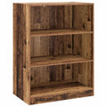 Kleiderschrank mit Regal Altholz 77 x 48 x 102 cm PB