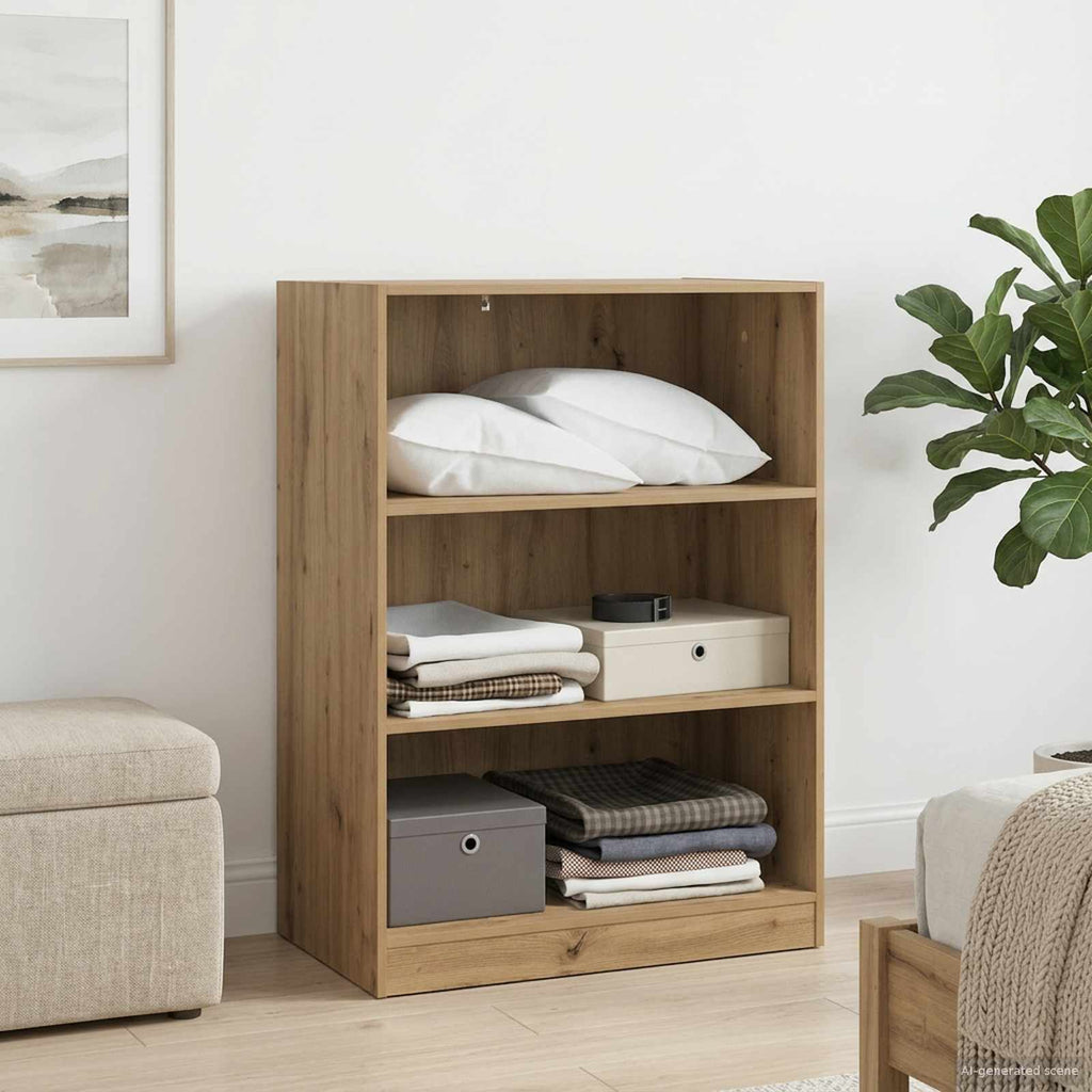 Kleiderschrank mit Regal Artisan-Eiche 77 x 48 x 102 cm PB