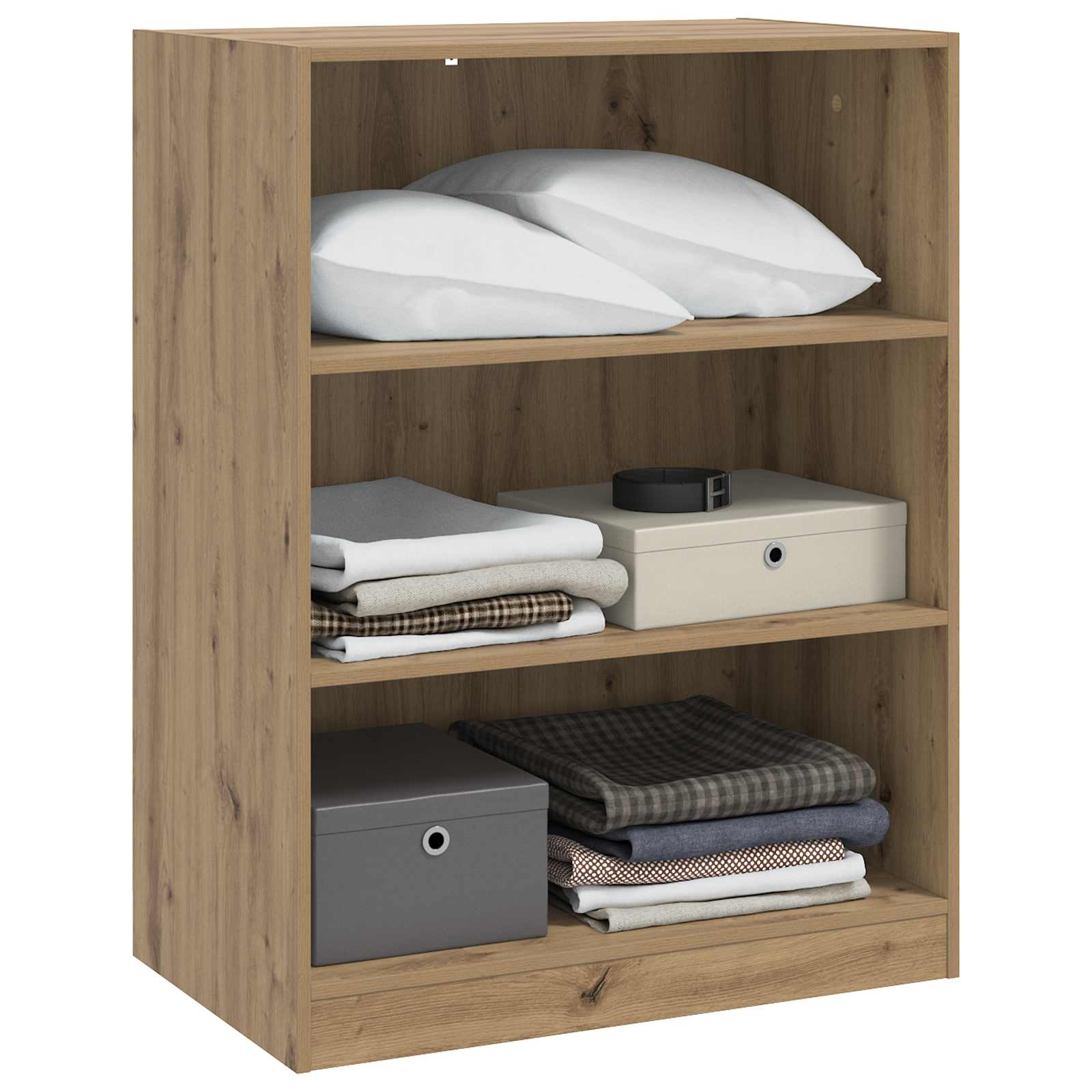 Kleiderschrank mit Regal Artisan-Eiche 77 x 48 x 102 cm PB