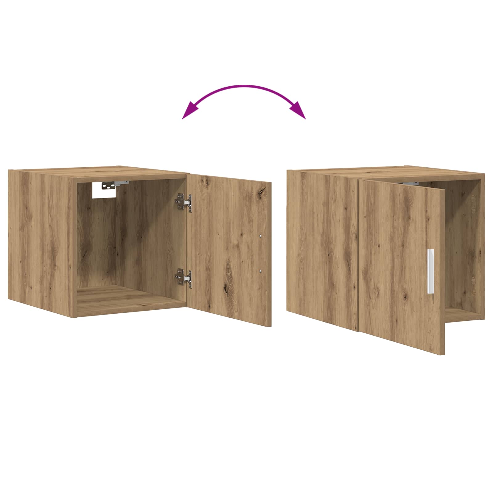 Wandschrank Artisan-Eiche 40 x 42,5 x 40 cm PB