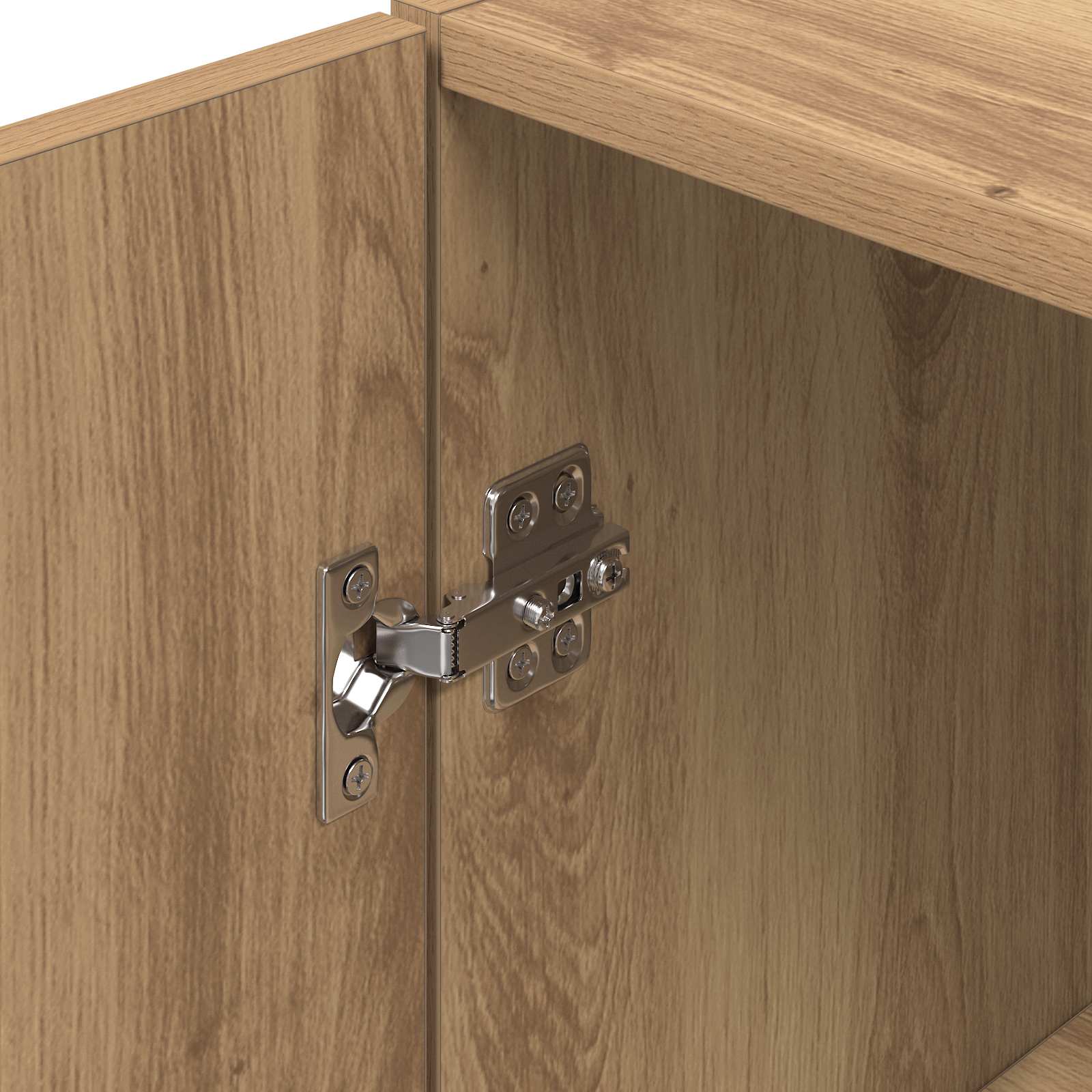 Wandschrank Artisan-Eiche 80 x 42,5 x 64 cm Holzwerkstoff
