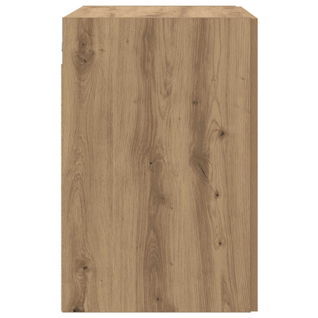 Wandschrank Artisan-Eiche 80 x 42,5 x 64 cm Holzwerkstoff