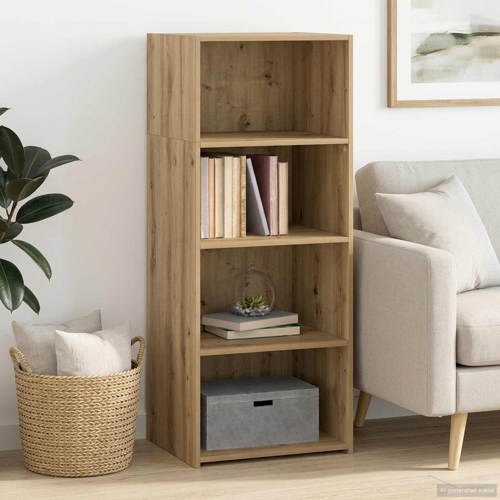 Highboard Artisan-Eiche 50 x 41 x 124 cm Holzwerkstoff