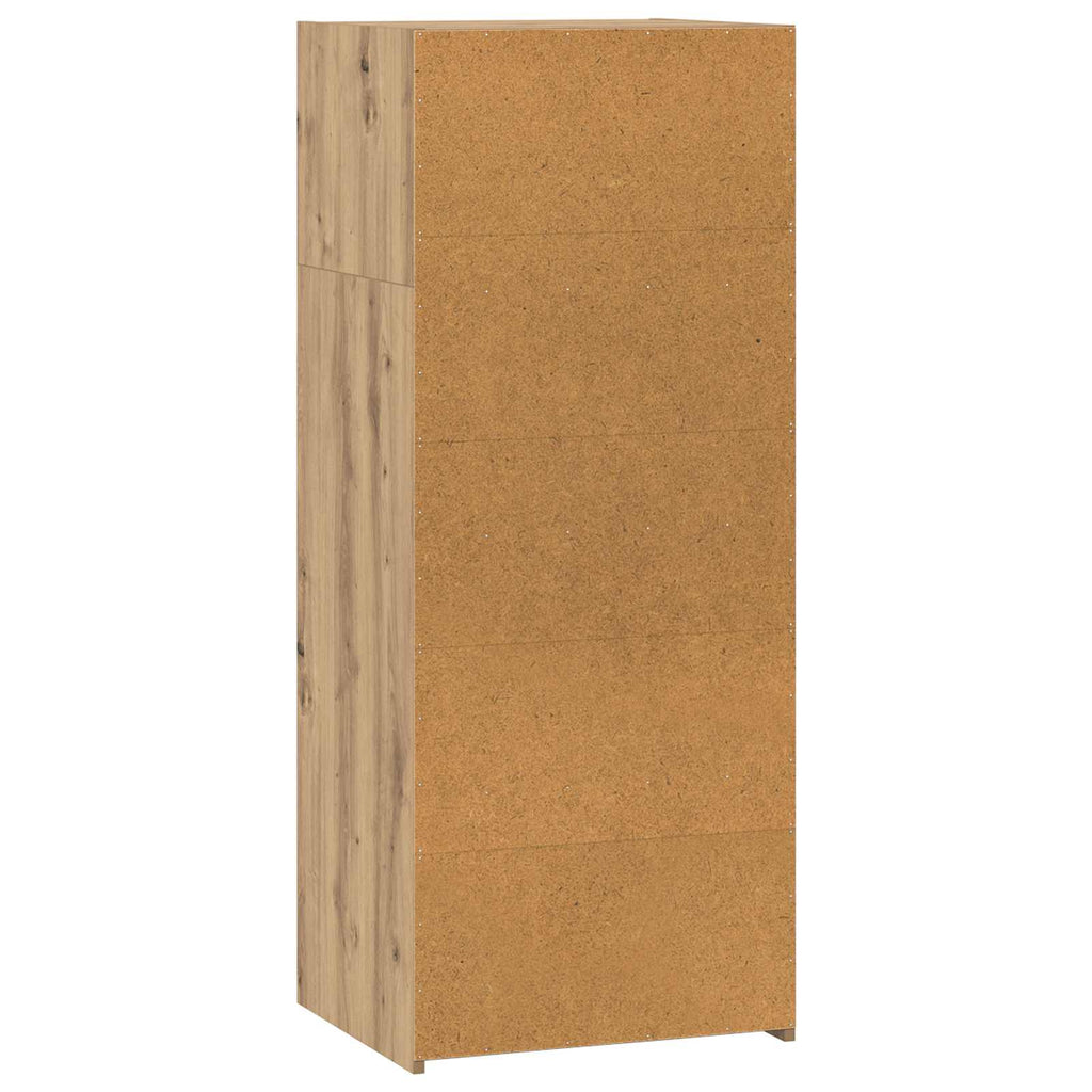 Highboard Artisan-Eiche 50 x 41 x 124 cm Holzwerkstoff