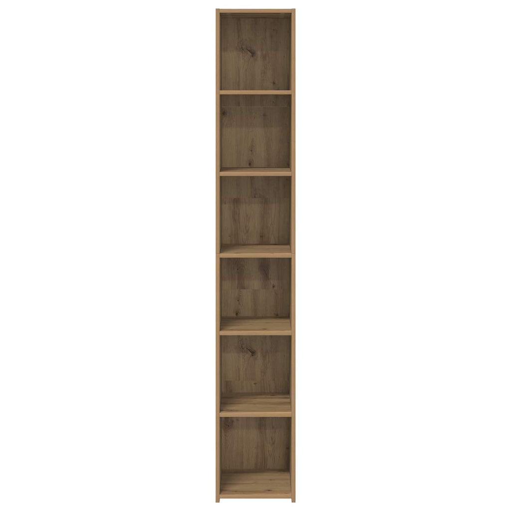 Highboard Artisan-Eiche 30 x 41 x 185 cm Holzwerkstoff
