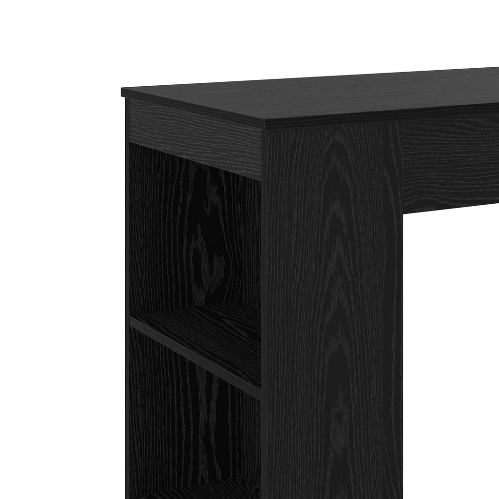 Bartisch 95 x 47 x 103,5 cm Holzwerkstoff Schwarze Eiche