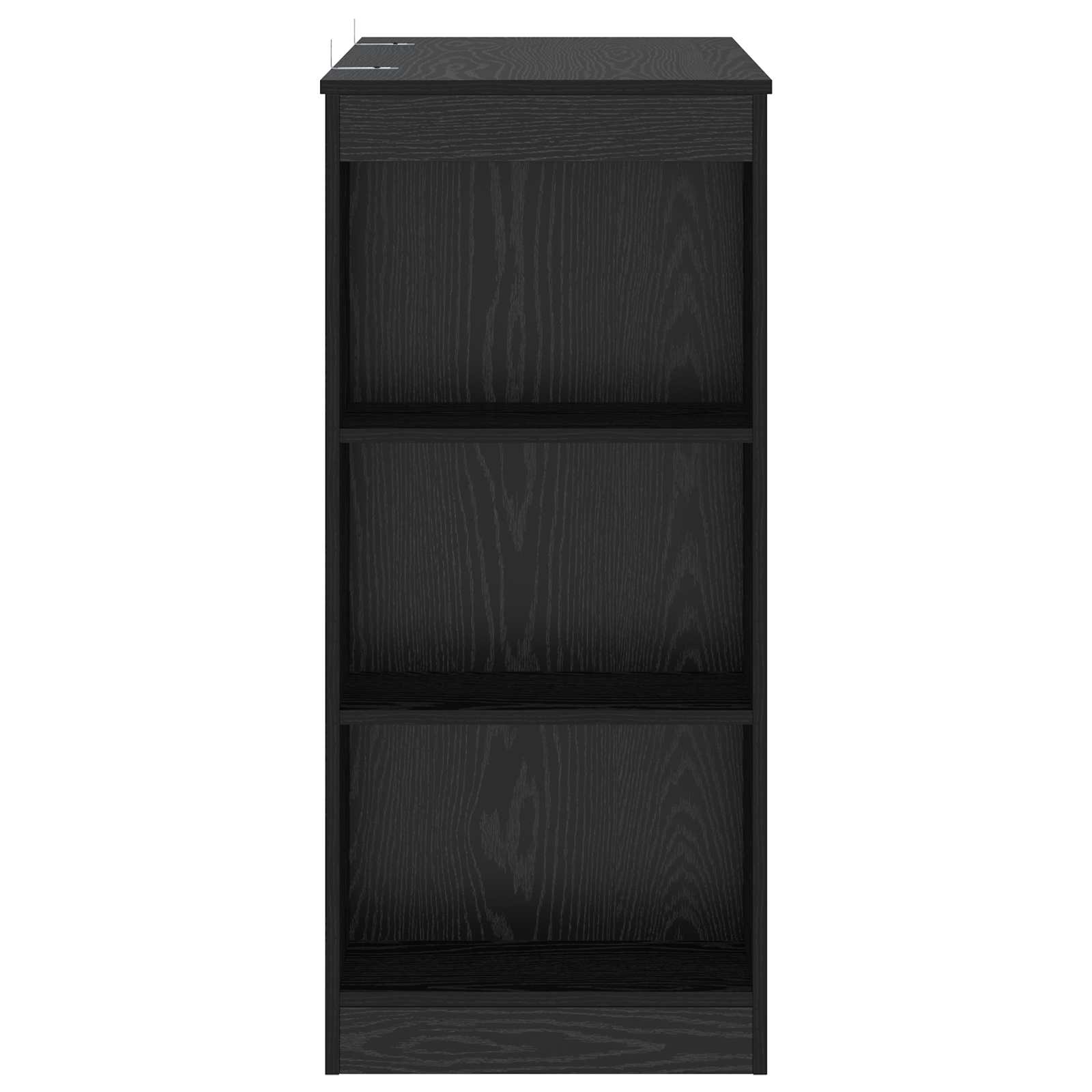 Bartisch 95 x 47 x 103,5 cm Holzwerkstoff Schwarze Eiche