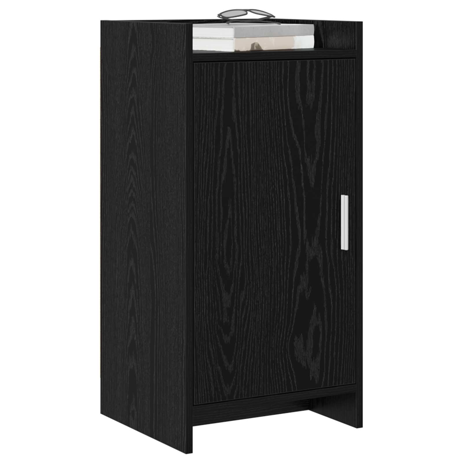 Sideboard Schwarze Eiche 40 x 36 x 80 cm Holzwerkstoff