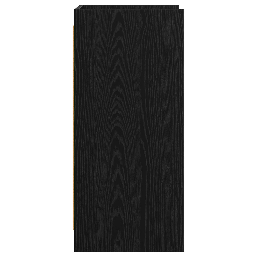 Sideboard Schwarze Eiche 40 x 36 x 80 cm Holzwerkstoff