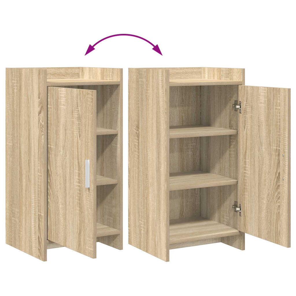Sideboard Sonoma-Eiche 40 x 36 x 80 cm Holzwerkstoff