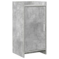 Sideboard Betongrau 40 x 36 x 80 cm Holzwerkstoff