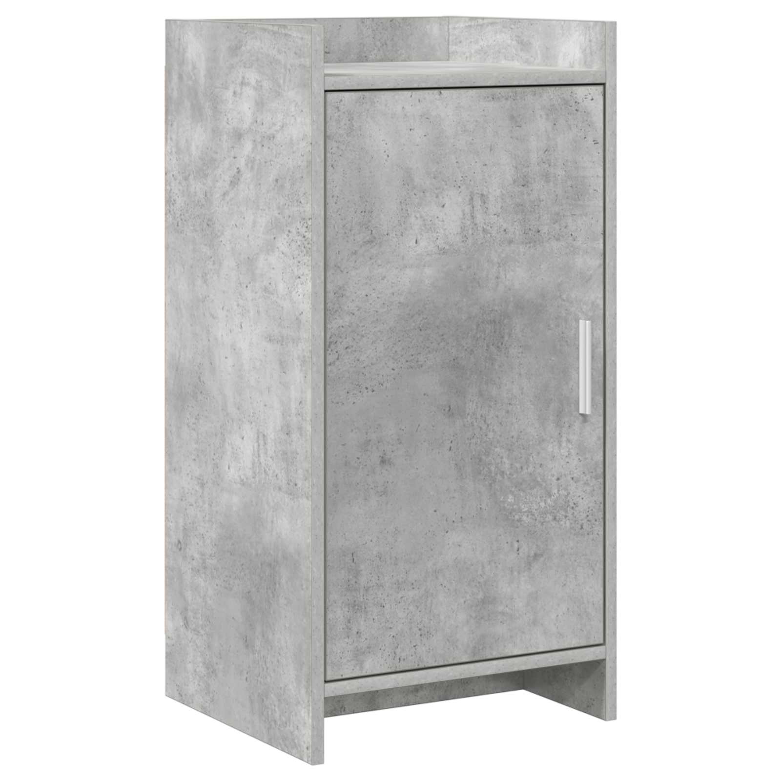 Sideboard Betongrau 40 x 36 x 80 cm Holzwerkstoff