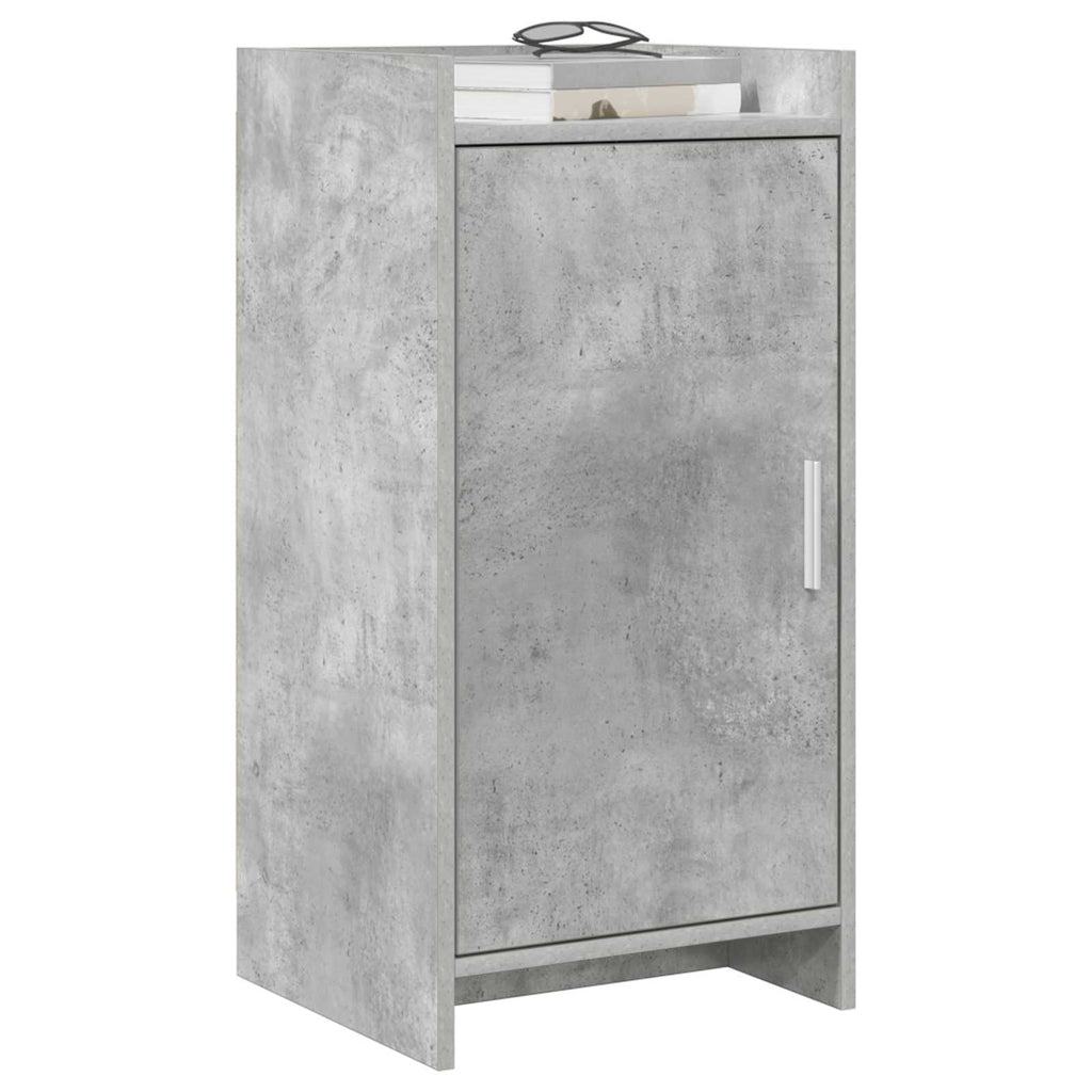 Sideboard Betongrau 40 x 36 x 80 cm Holzwerkstoff