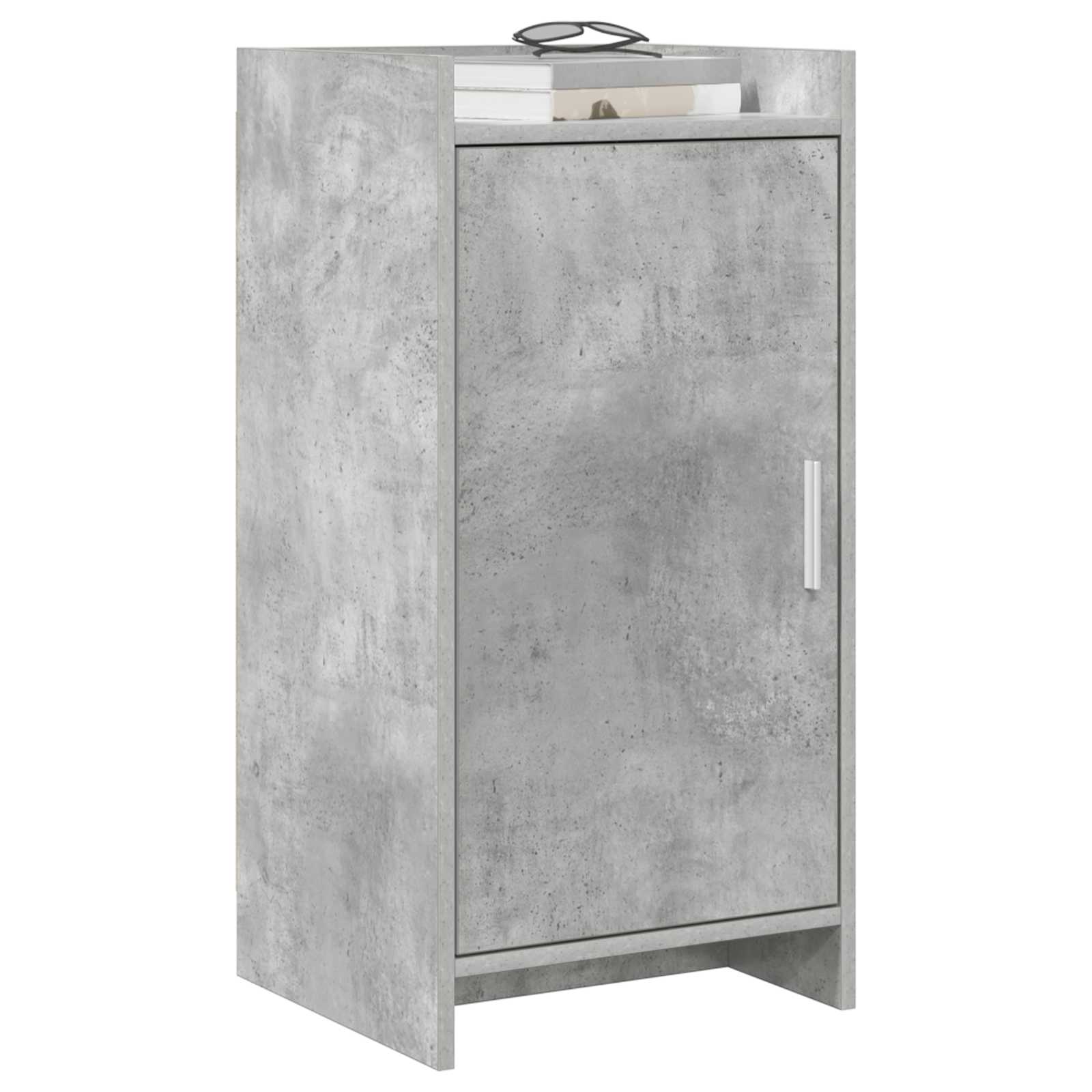 Sideboard Betongrau 40 x 36 x 80 cm Holzwerkstoff