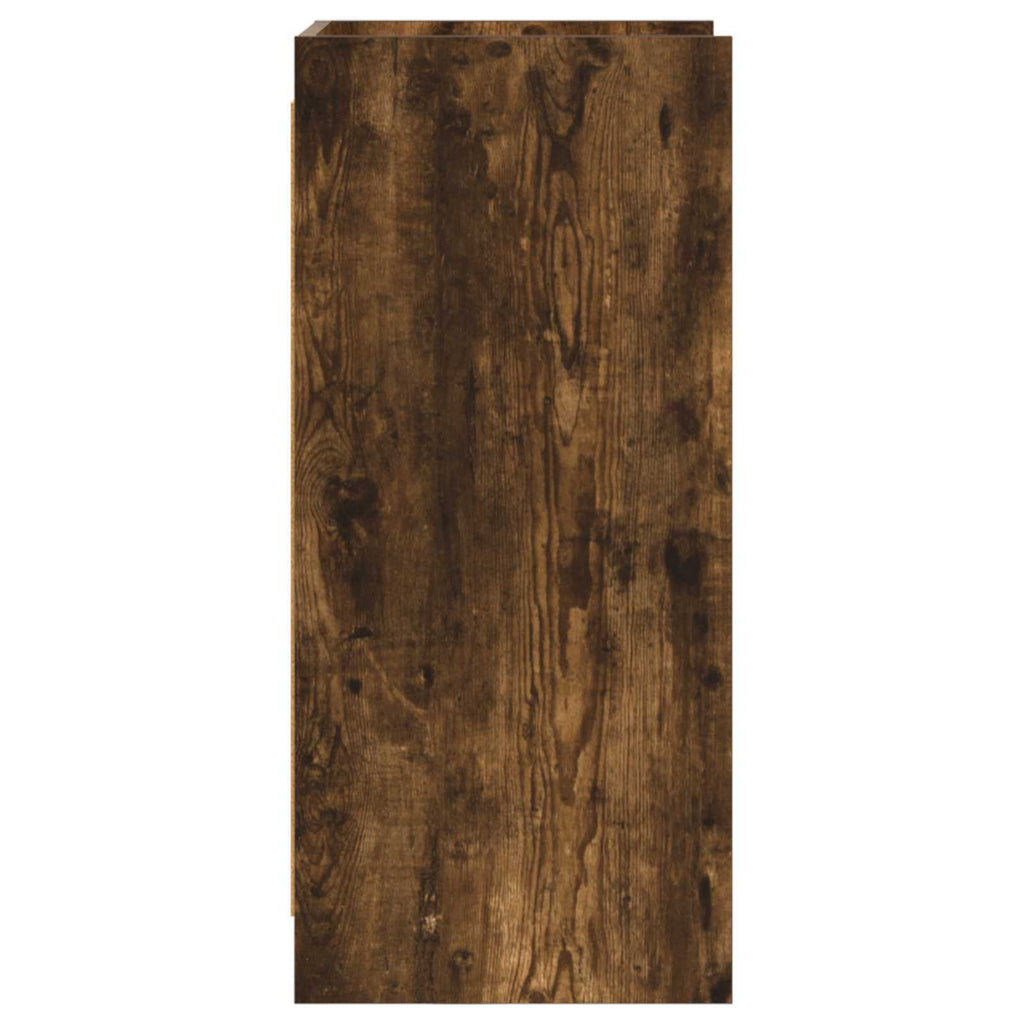 Sideboard Geräucherte Eiche 40 x 36 x 80 cm Holzwerkstoff