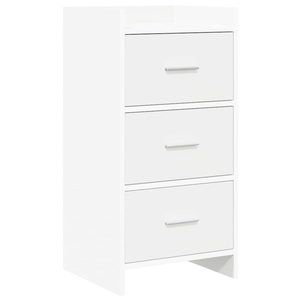 Sideboard Weiß 40 x 36 x 80 cm Holzwerkstoff