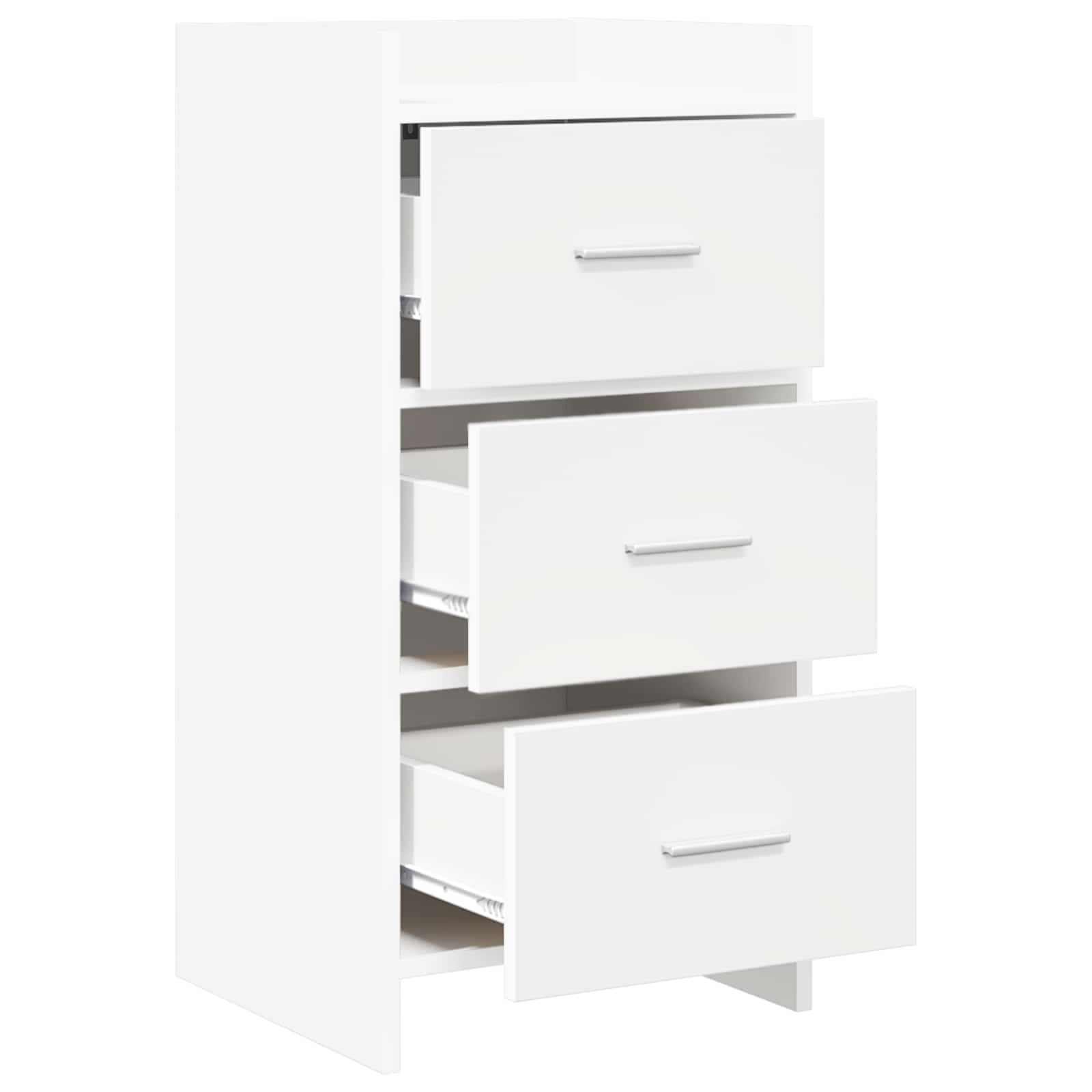 Sideboard Weiß 40 x 36 x 80 cm Holzwerkstoff