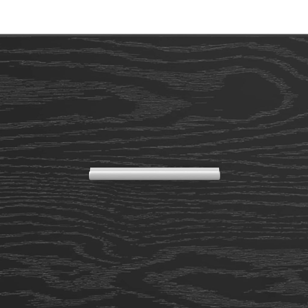 Sideboard Schwarze Eiche 40 x 36 x 80 cm Holzwerkstoff