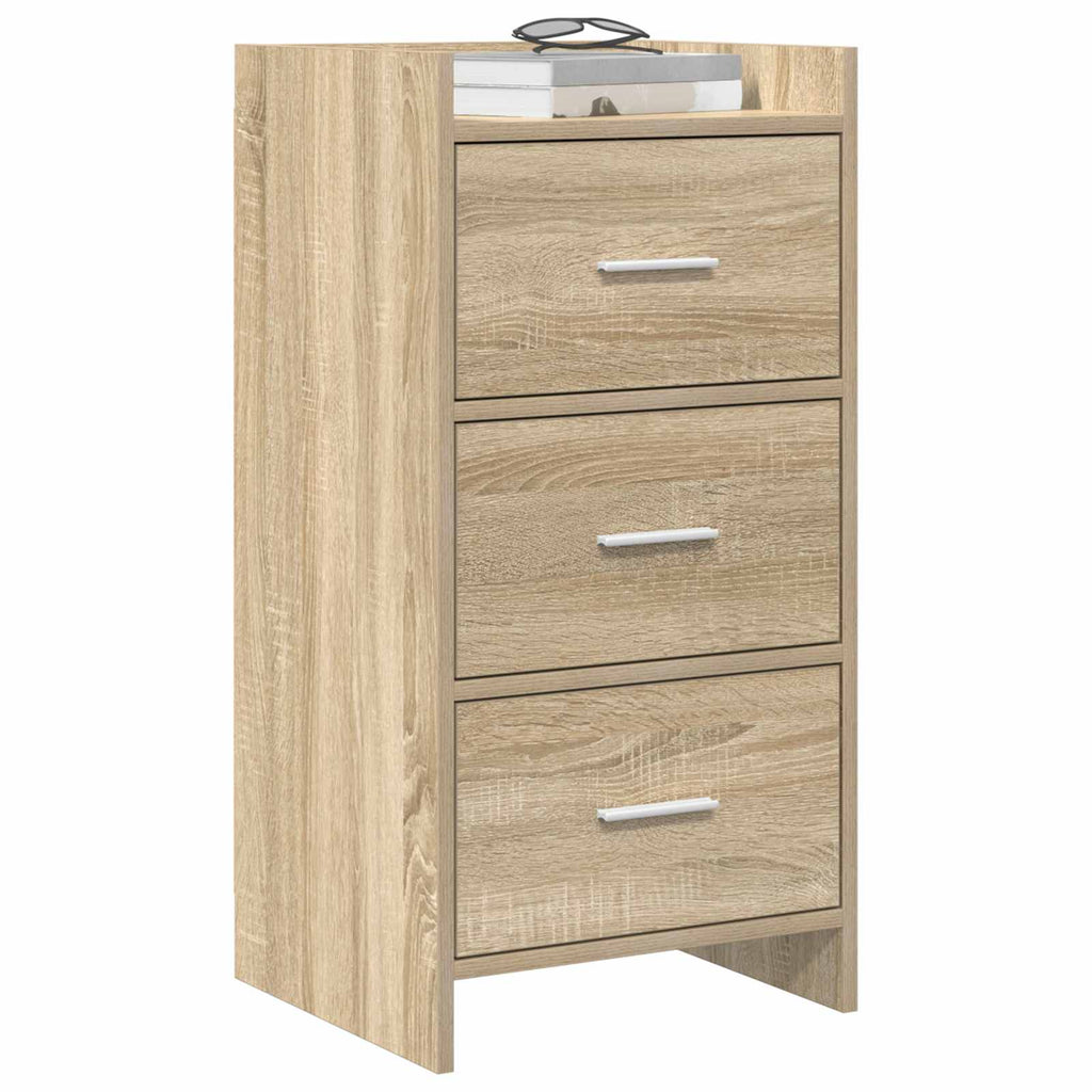 Sideboard Sonoma-Eiche 40 x 36 x 80 cm Holzwerkstoff
