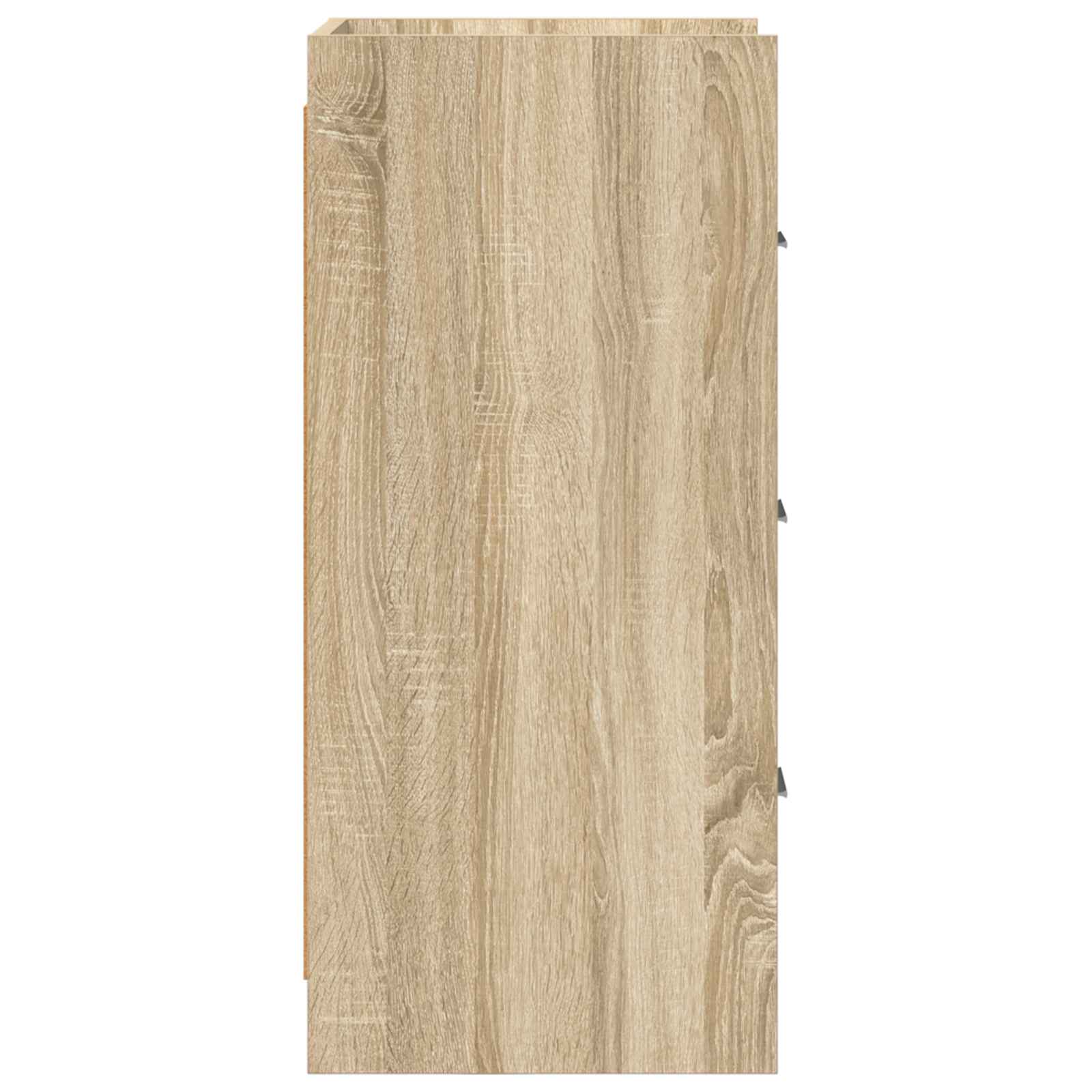Sideboard Sonoma-Eiche 40 x 36 x 80 cm Holzwerkstoff