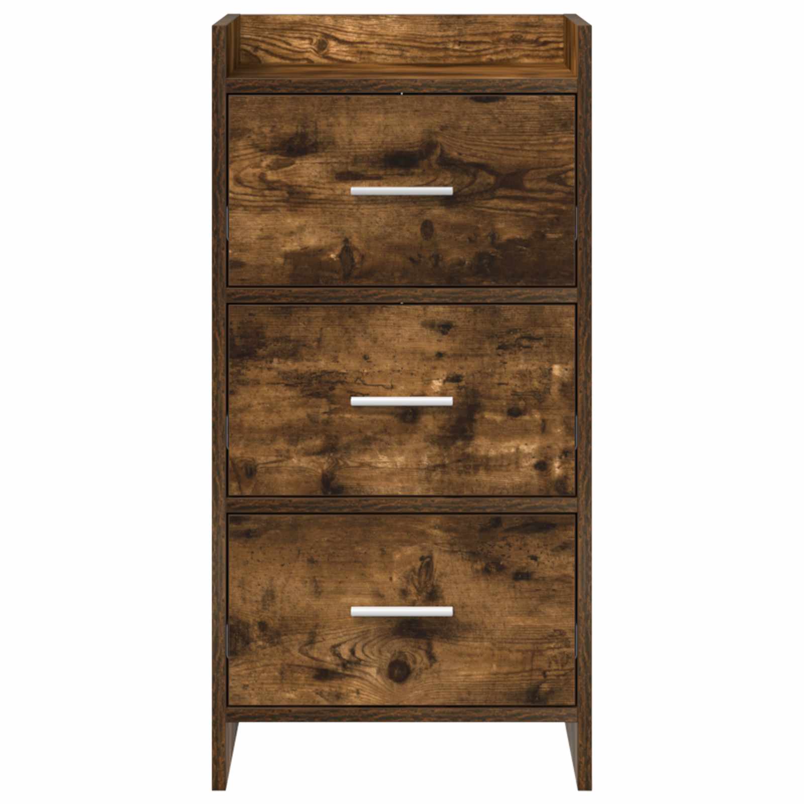 Sideboard Geräucherte Eiche 40 x 36 x 80 cm Holzwerkstoff