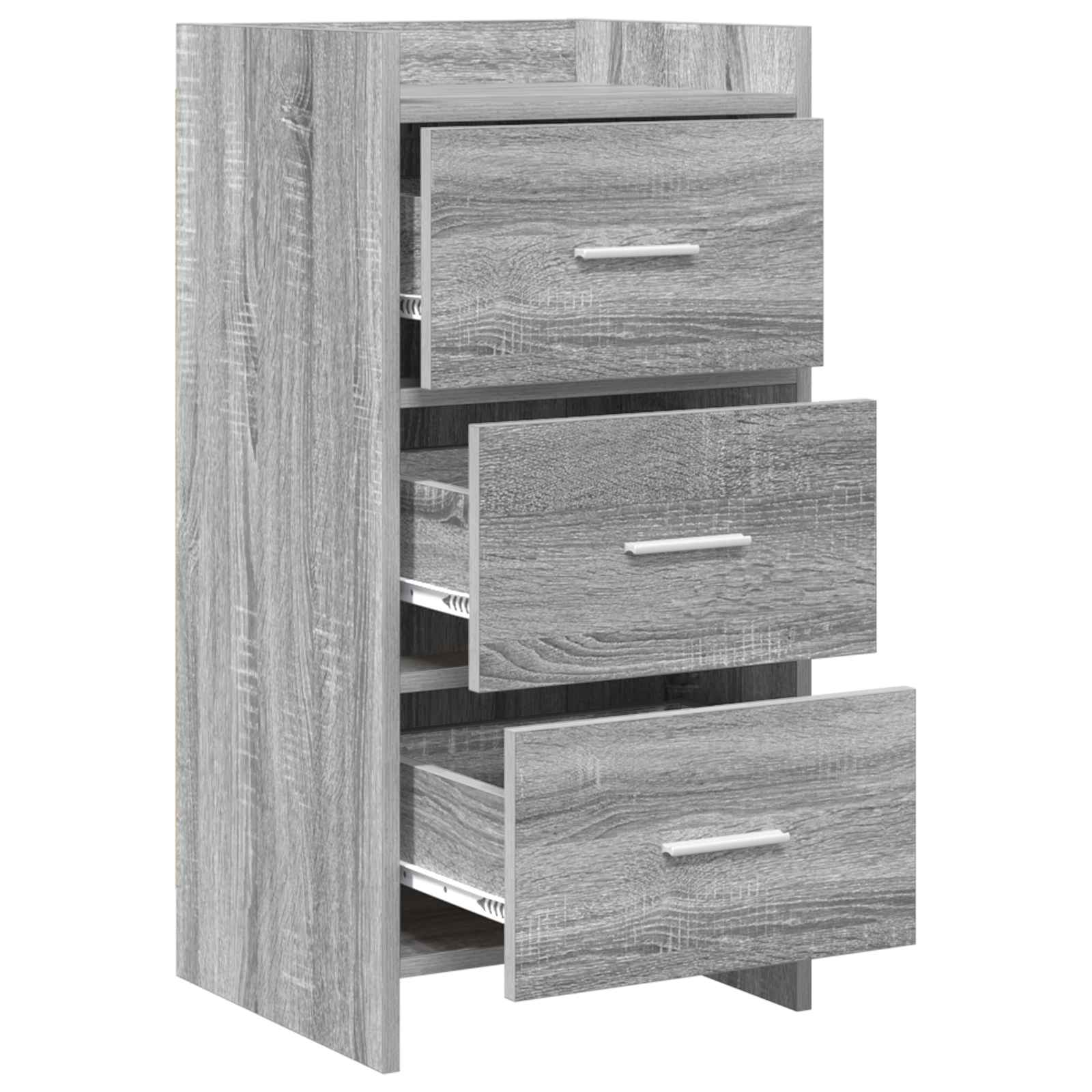 Sideboard Grau Sonoma 40 x 36 x 80 cm Holzwerkstoff