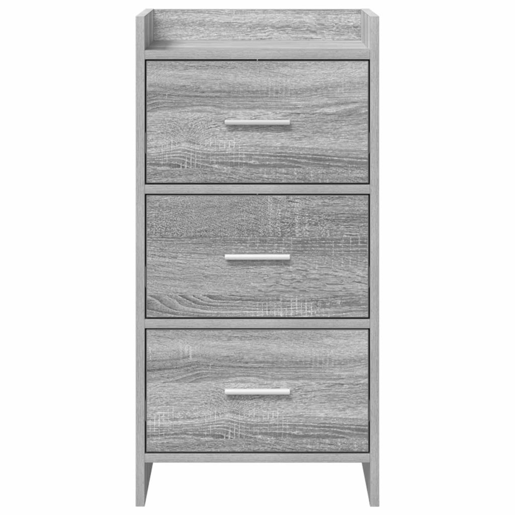 Sideboard Grau Sonoma 40 x 36 x 80 cm Holzwerkstoff