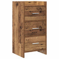 Sideboard Altholz 40 x 36 x 80 cm Holzwerkstoff
