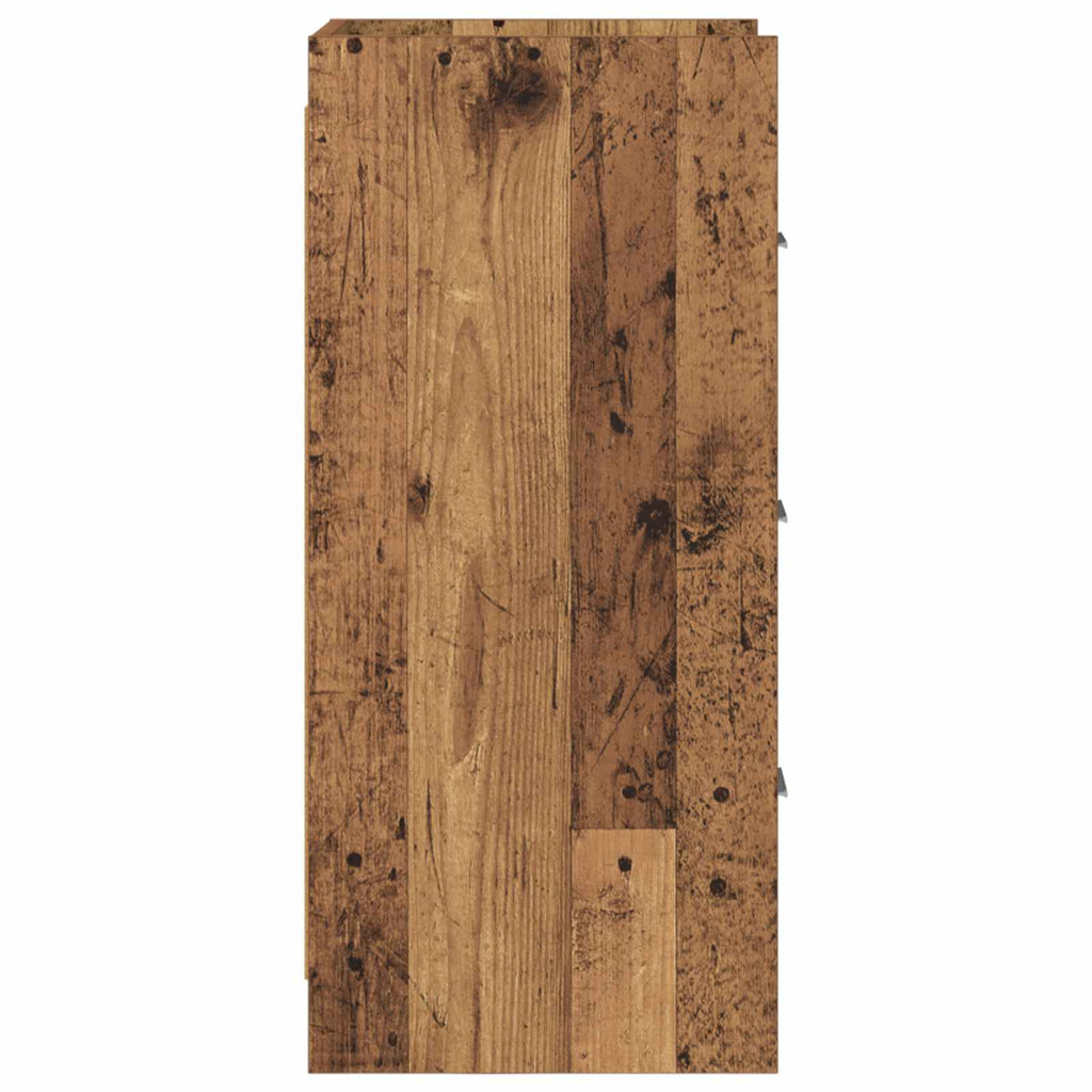 Sideboard Altholz 40 x 36 x 80 cm Holzwerkstoff