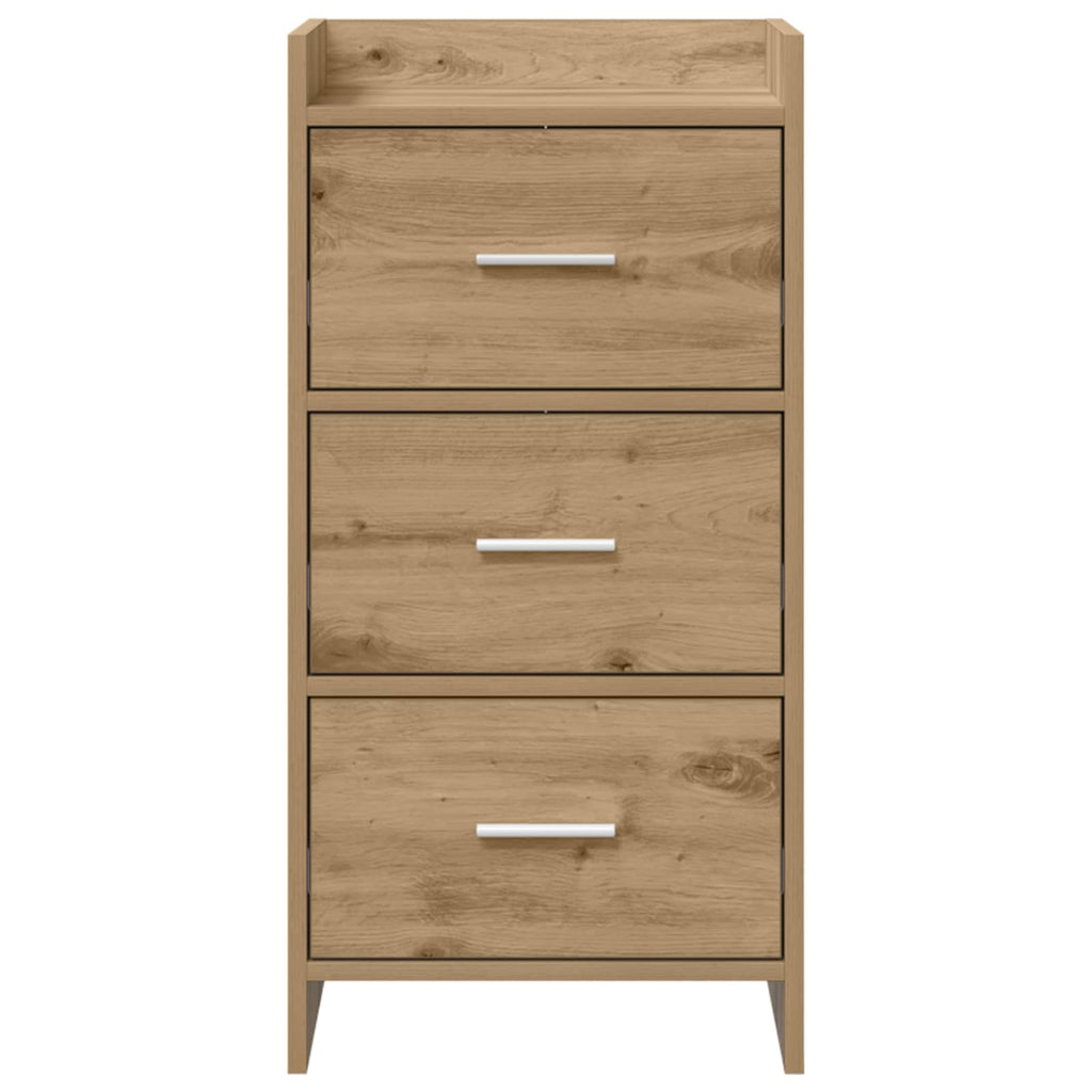 Sideboard Artisan-Eiche 40 x 36 x 80 cm Holzwerkstoff