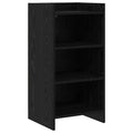 Sideboard Schwarze Eiche 40 x 36 x 80 cm Holzwerkstoff
