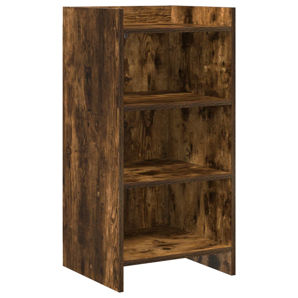Sideboard Geräucherte Eiche 40 x 36 x 80 cm Holzwerkstoff