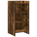 Sideboard Geräucherte Eiche 40 x 36 x 80 cm Holzwerkstoff