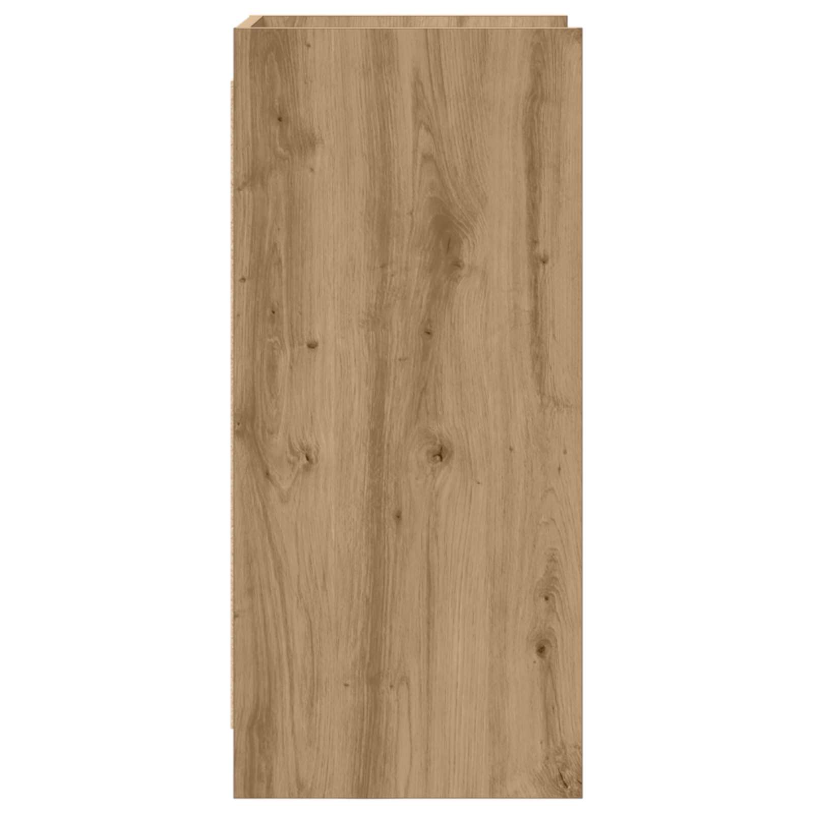 Sideboard Artisan-Eiche 40 x 36 x 80 cm Holzwerkstoff
