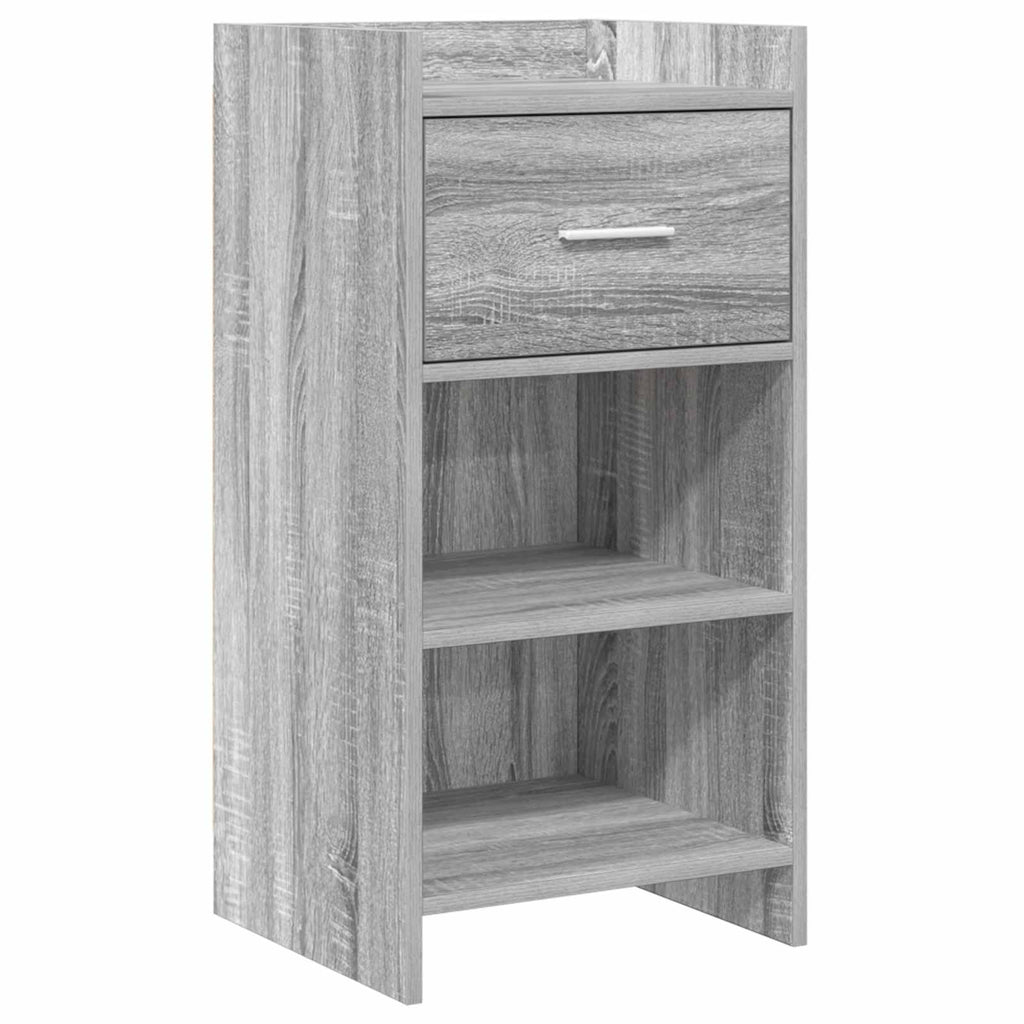 Sideboard Grau Sonoma 40 x 36 x 80 cm Holzwerkstoff